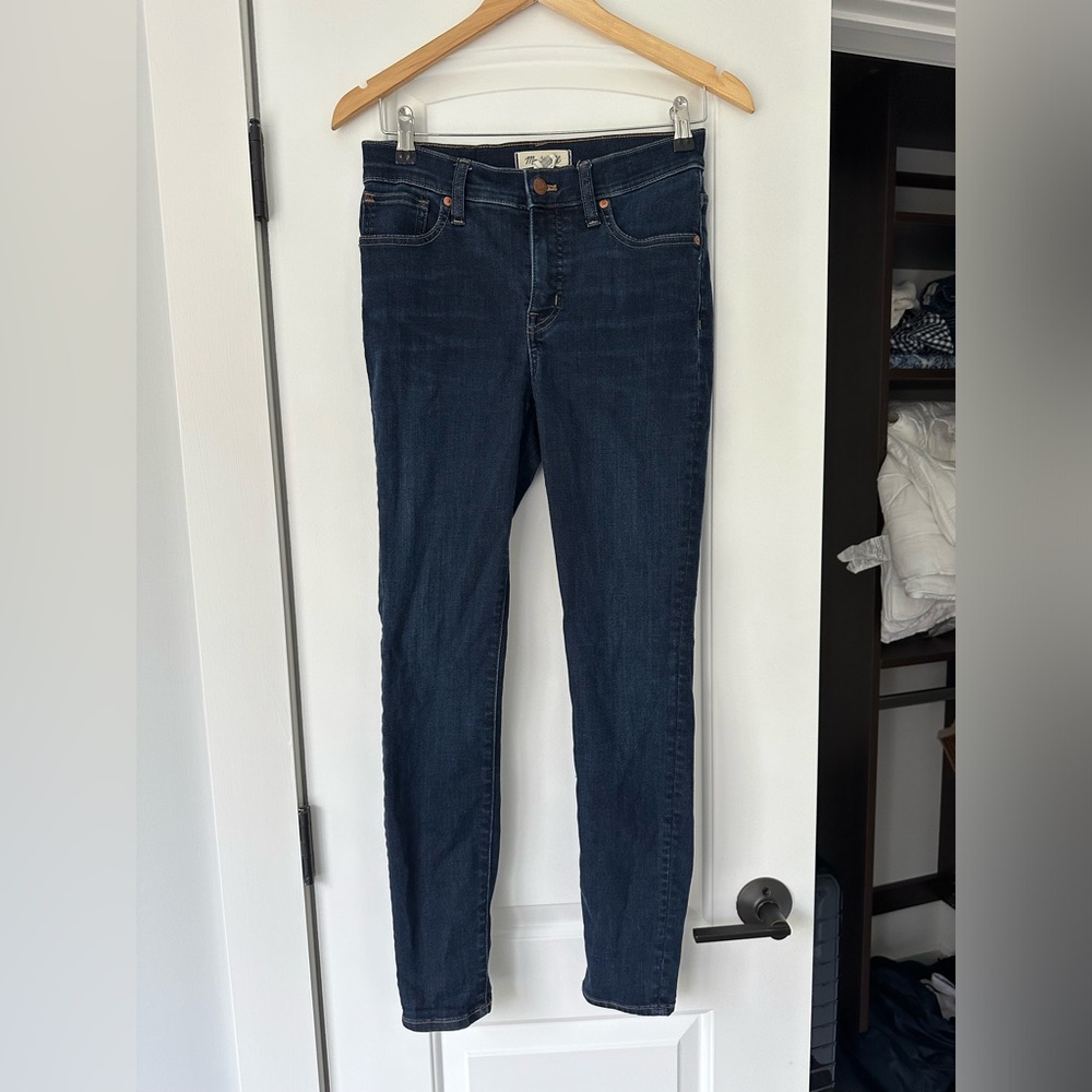 MADEWELL 9” Mid-Rise Skinny Jeans